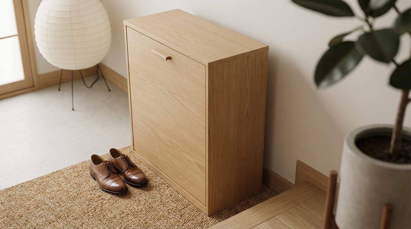 scopri il metodo giapponese per organizzare le scarpe nell'ingresso, eliminando il caos e liberando uno spazio incredibile per una casa più ordinata e accogliente.