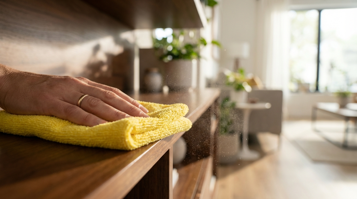 scoprite perché pulire la casa troppo a lungo può avere effetti contrari sulla vostra igiene e come mantenere un ambiente sano ed equilibrato.