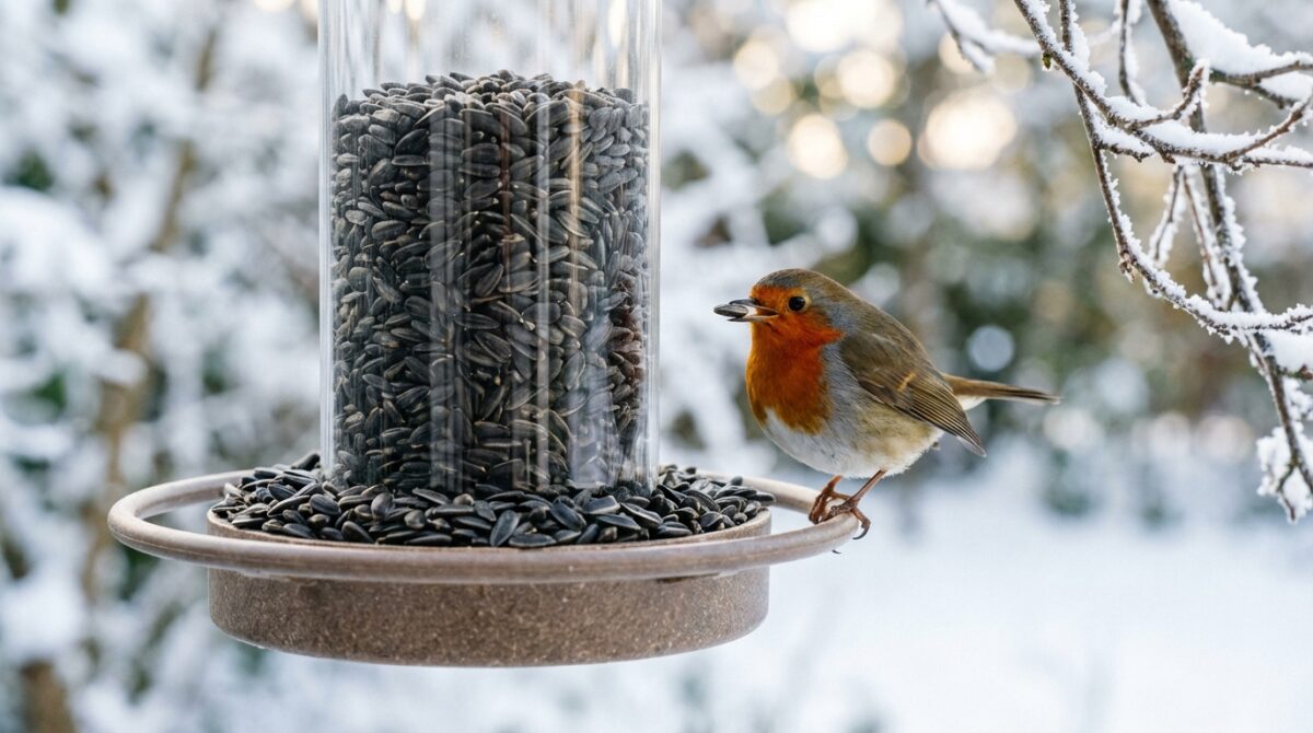 scopri perché gli uccelli del tuo giardino hanno bisogno di questo seme speciale a febbraio e come prendertene cura per attirare più ospiti piumati.
