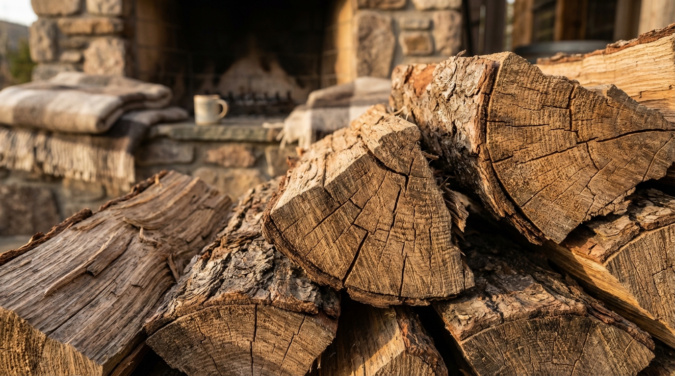 scopri il trucco che ho imparato per asciugare al meglio la legna, prolungando il calore e proteggendo tutta la casa in modo naturale ed efficiente.