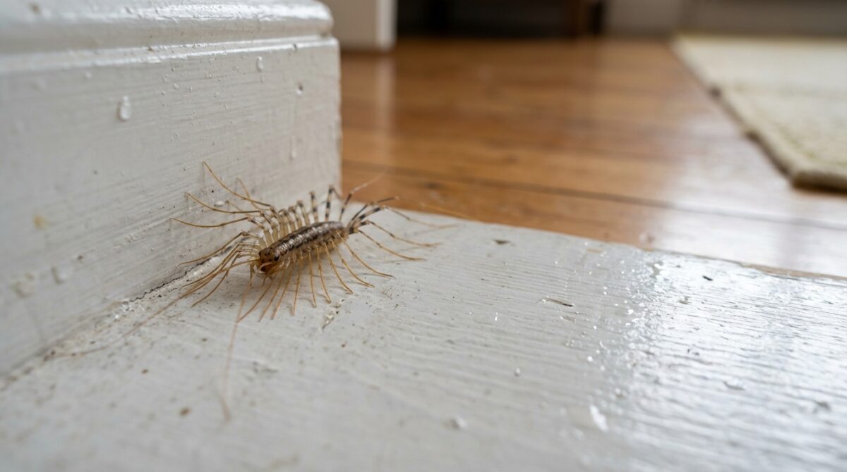 scopri perché la presenza di millepiedi che corrono lungo il battiscopa potrebbe essere un segnale d'allarme importante, con il parere di un'esperta da non sottovalutare mai.