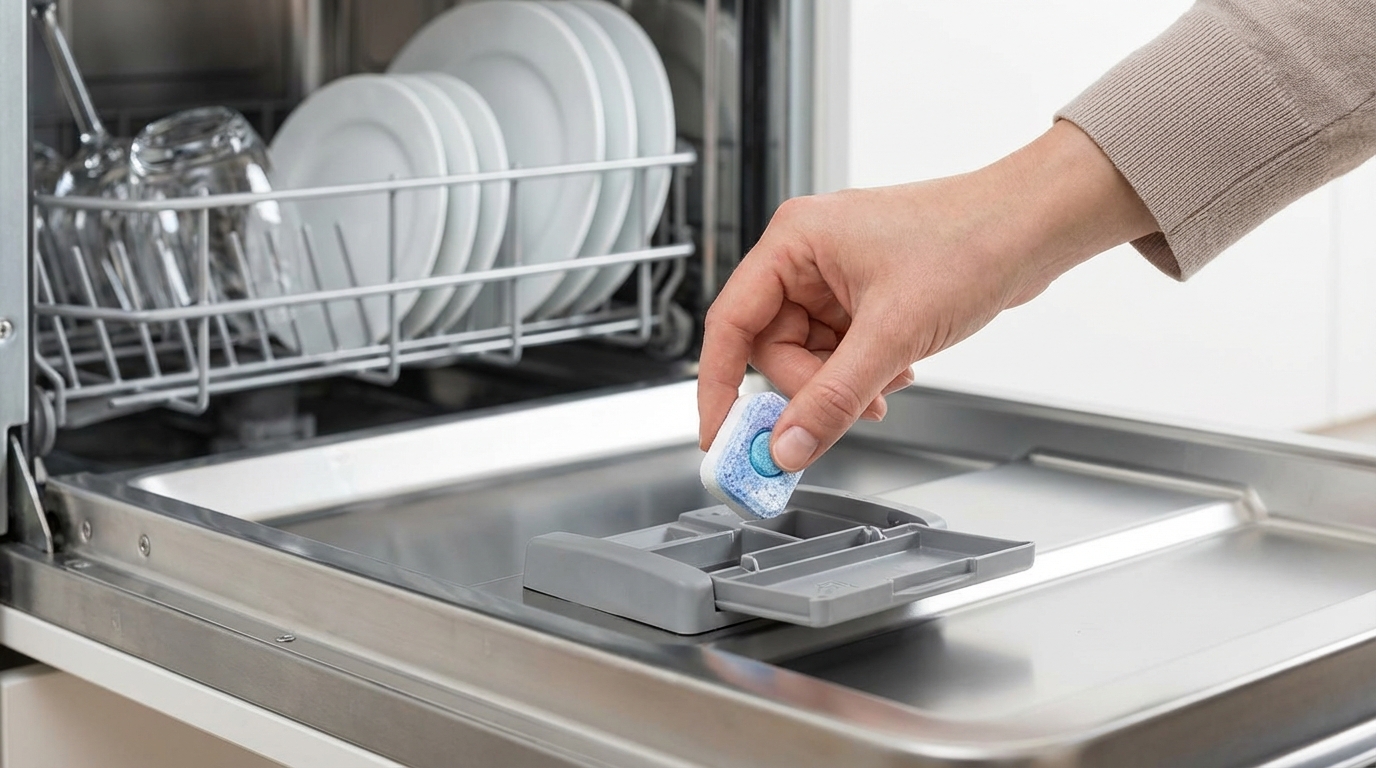 scoprite il segreto della lavastoviglie e perché non dovreste mai mettere le pastiglie nel contenitore per stoviglie più pulite. consigli per un lavaggio efficace e sicuro.