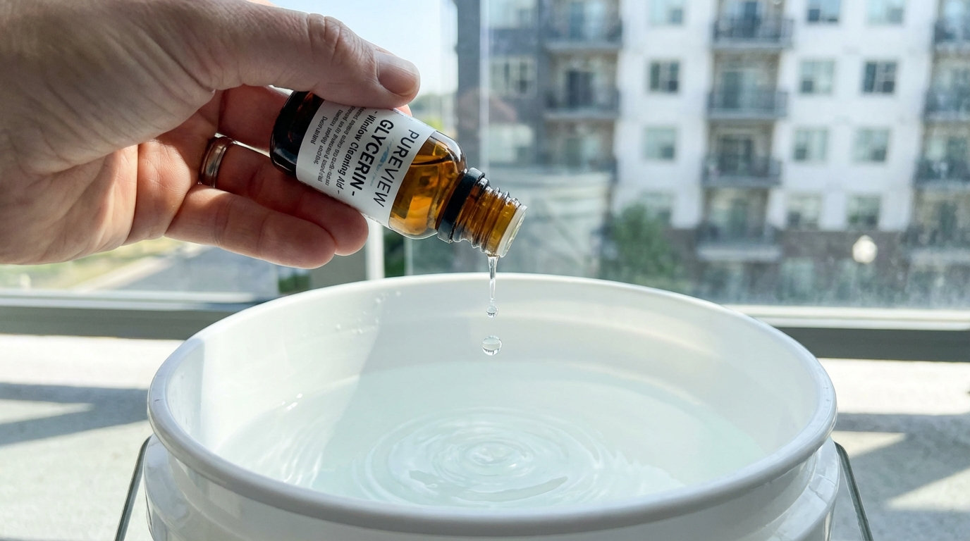 scoprite il segreto per pulire i vetri senza sforzo: basta qualche goccia nell'acqua per farli brillare fino alla primavera. il trucco perfetto per chi ama la praticità!