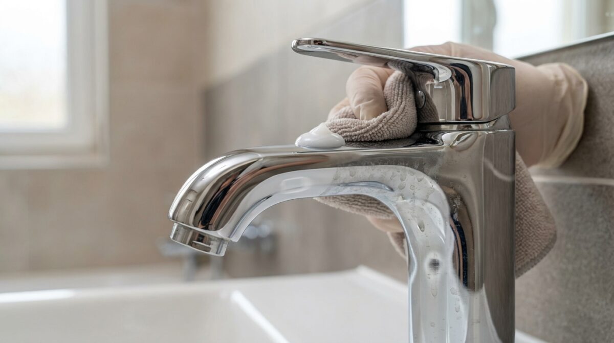 scopri questo prodotto domestico inaspettato che rimuove il calcare ostinato senza dover strofinare, senza usare aceto o bicarbonato. una soluzione facile ed efficace per la tua casa.