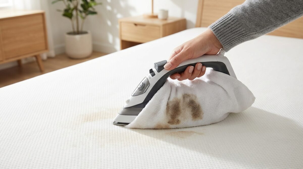 scopri la tecnica definitiva per eliminare macchie e odori dal materasso senza creare aloni indesiderati. mai più materassi bagnati e cattivi odori!