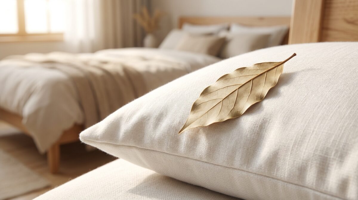 scoprite come mettere una foglia di alloro sotto il cuscino può migliorare il vostro riposo notturno, favorendo sogni sereni e un sonno più profondo.