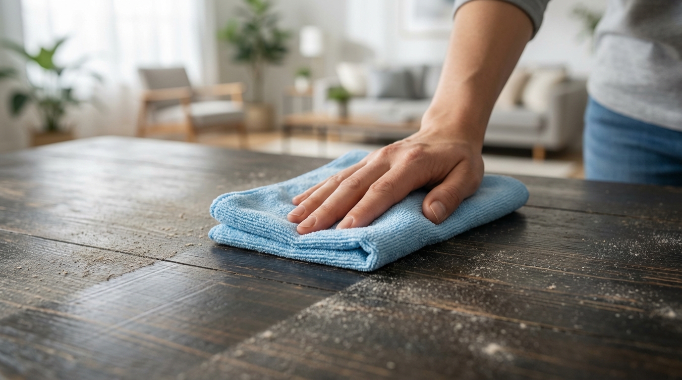 scopri questo trucco semplice ed efficace per eliminare la polvere in casa, pochi ne conoscono davvero il potere sorprendente.