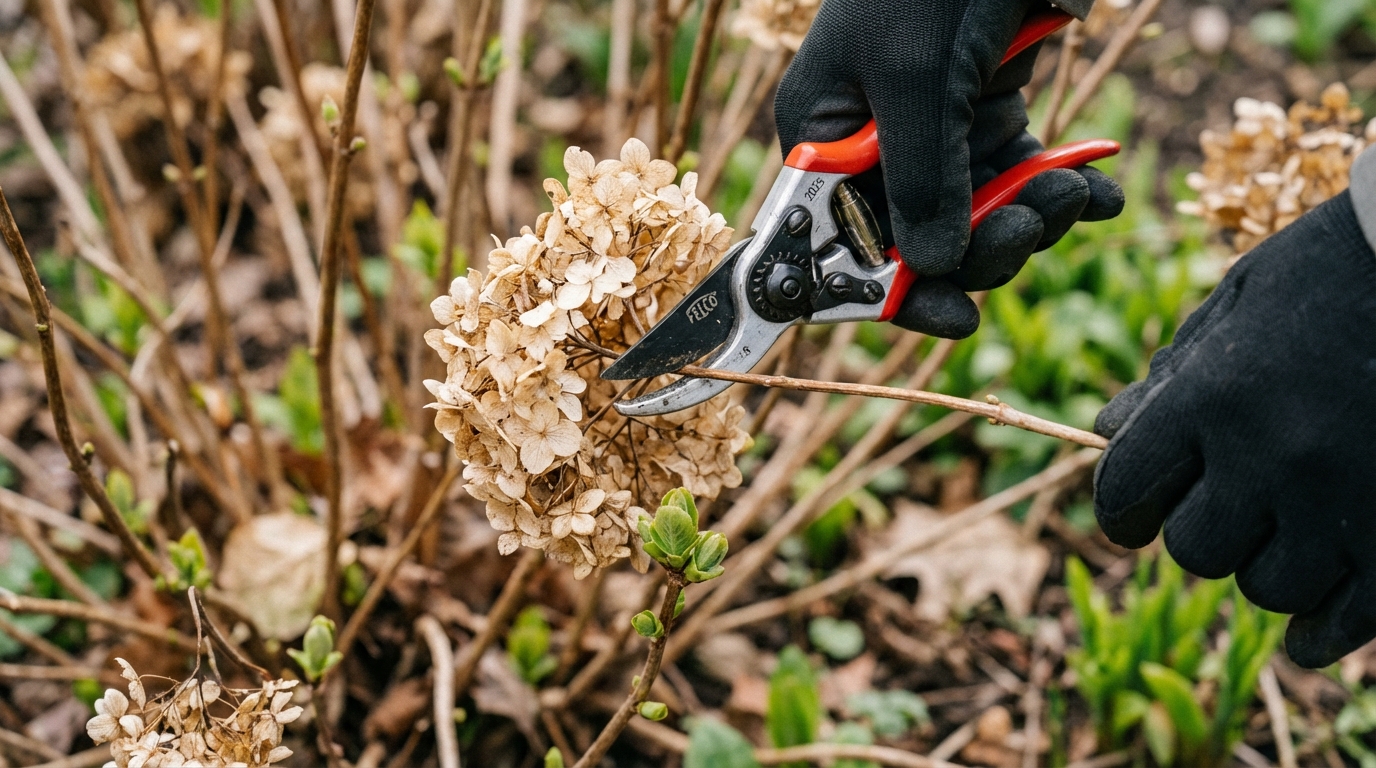 scoprite il gesto fondamentale per garantire che la vostra ortensia fiorisca rigogliosa anno dopo anno. senza questa semplice azione, rischiate che la vostra pianta non rifiorisca mai.
