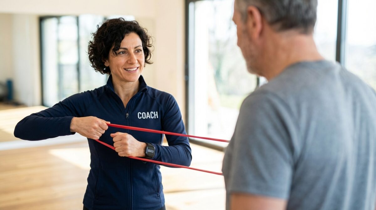 scopri gli esercizi efficaci per guadagnare muscoli dopo i 50 anni, consigliati da un'allenatrice sportiva esperta per migliorare forza e tonicità in modo sicuro.