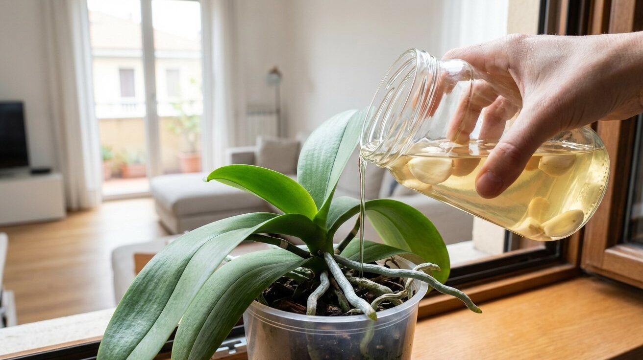 Le orchidee saranno coperte di fiori se le si annaffia una volta al mese con un ingrediente da cucina