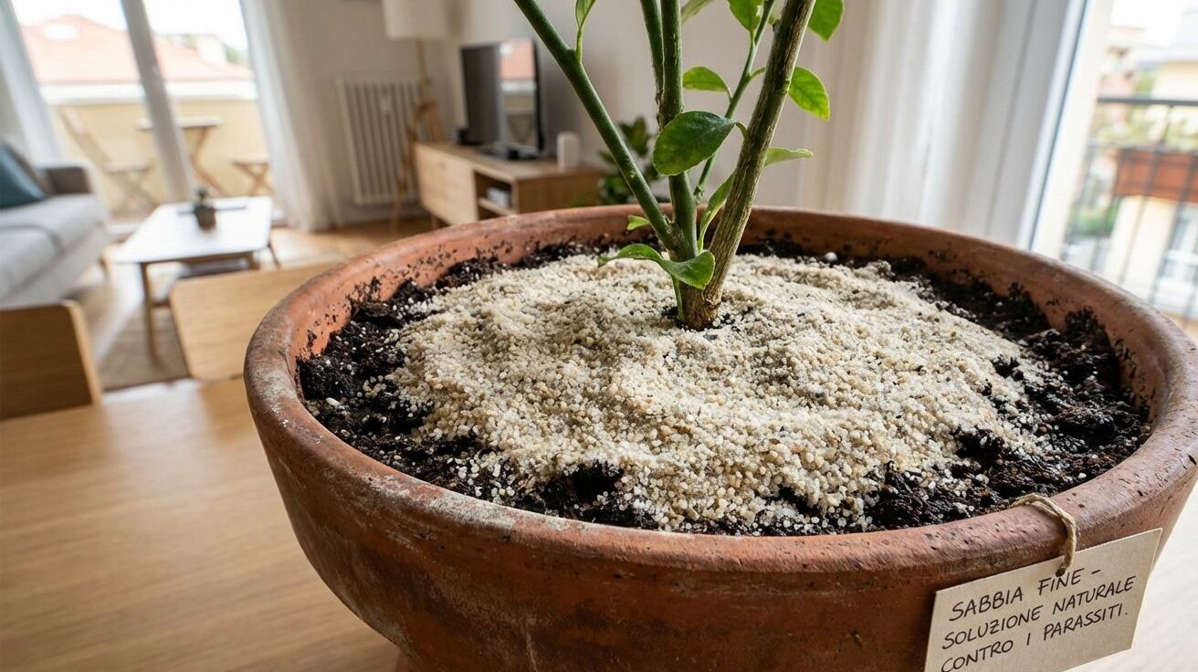 Piante da appartamento invase da moscerini: questo materiale naturale posto sul terriccio li fa sparire in pochi giorni