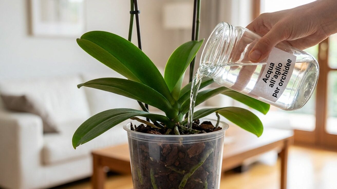 Le orchidee saranno coperte di fiori se le si annaffia una volta al mese con un ingrediente da cucina