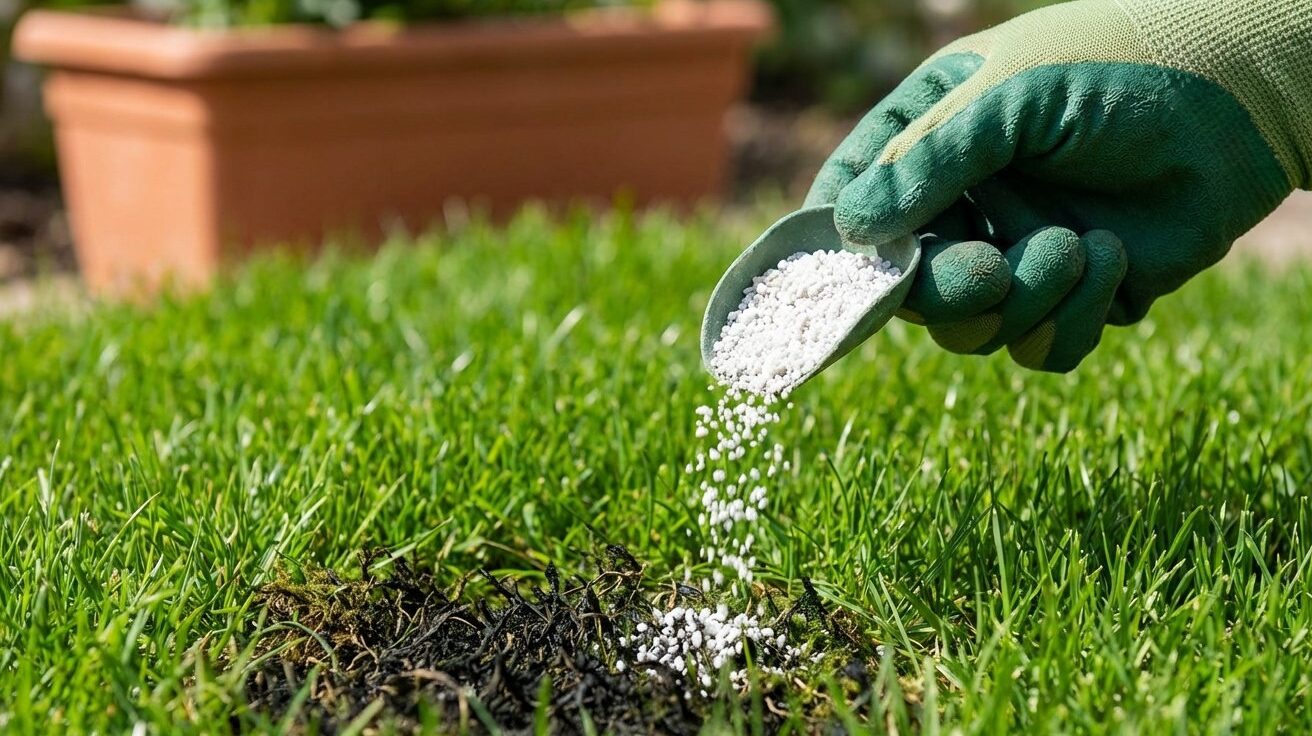 Muschio sul prato: questo prodotto potente adorato dagli esperti gli impedisce di tornare ma può rovinare il vostro gazon