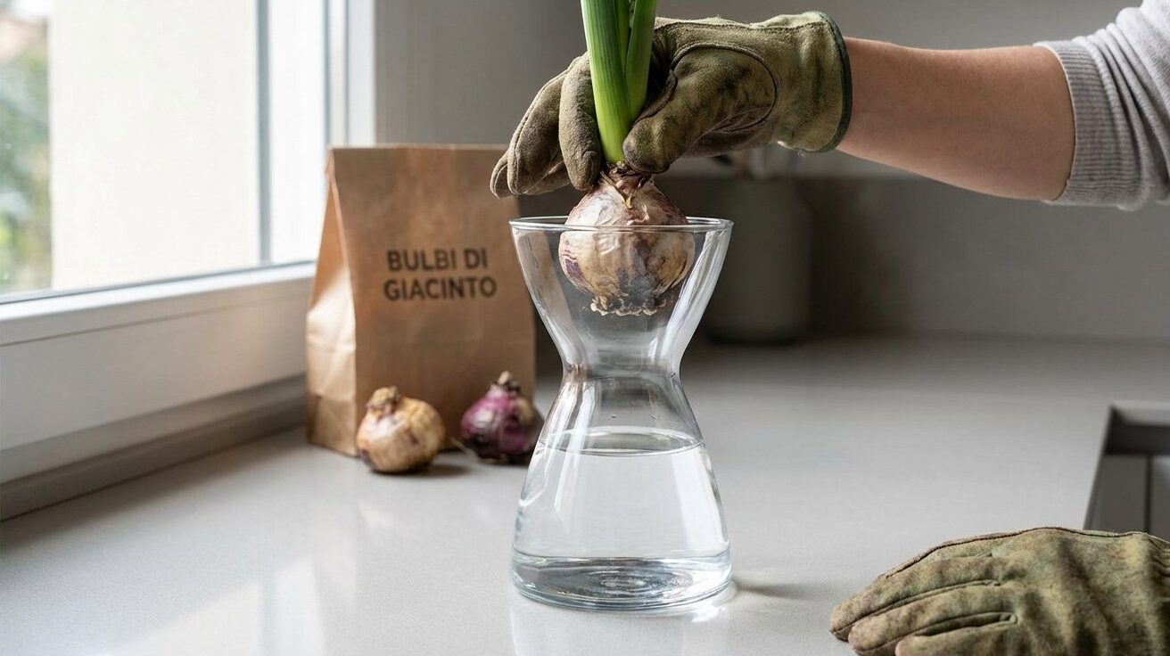Questo trucco con dei fiori di primavera in vaso fa entrare un vero giardino da voi, anche nel cuore dell’inverno glaciale