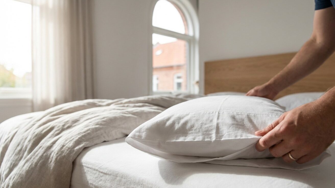 Lavare le federe una volta a settimana non basta: questo trucco mantiene un letto pulito senza avviare una lavatrice in più